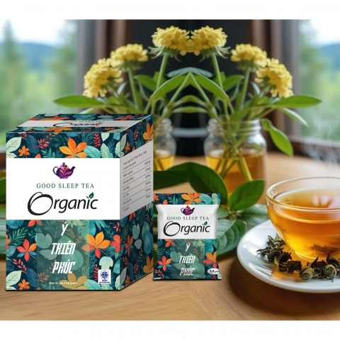 Trà Thảo Mộc Organic Ý Thiên Phúc 100% dược liệu quý tự nhiên